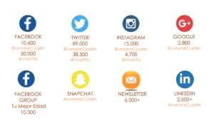 Lorraine C. Ladish social media reach