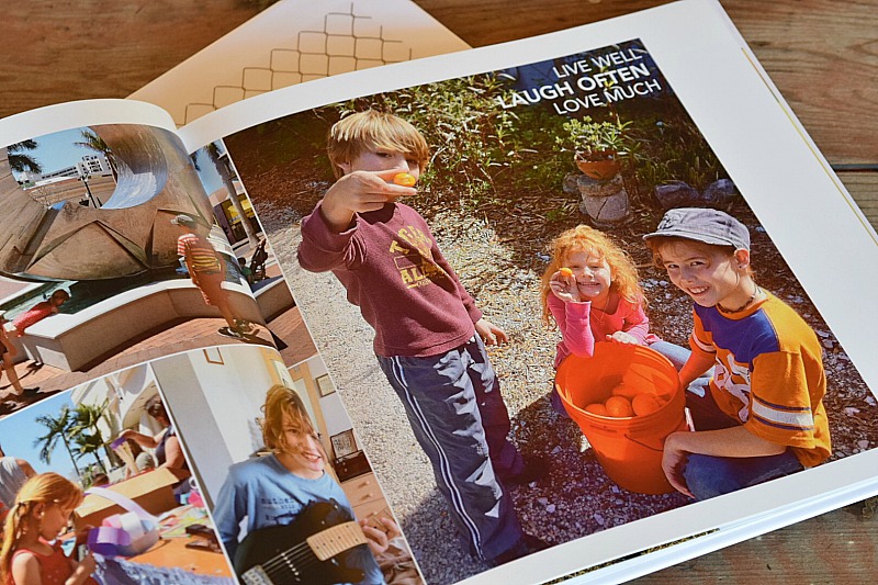 The busy mom´s solution for making a family photo book