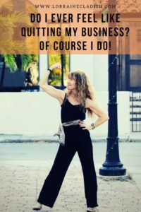 Most of us feel like we´re the only ones who think of quitting our business or creative endeavor. It´s a normal part of being an artist or entrepreneur! #entrepreneur #blogger #creative