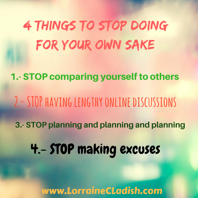 4 Things you should stop doing