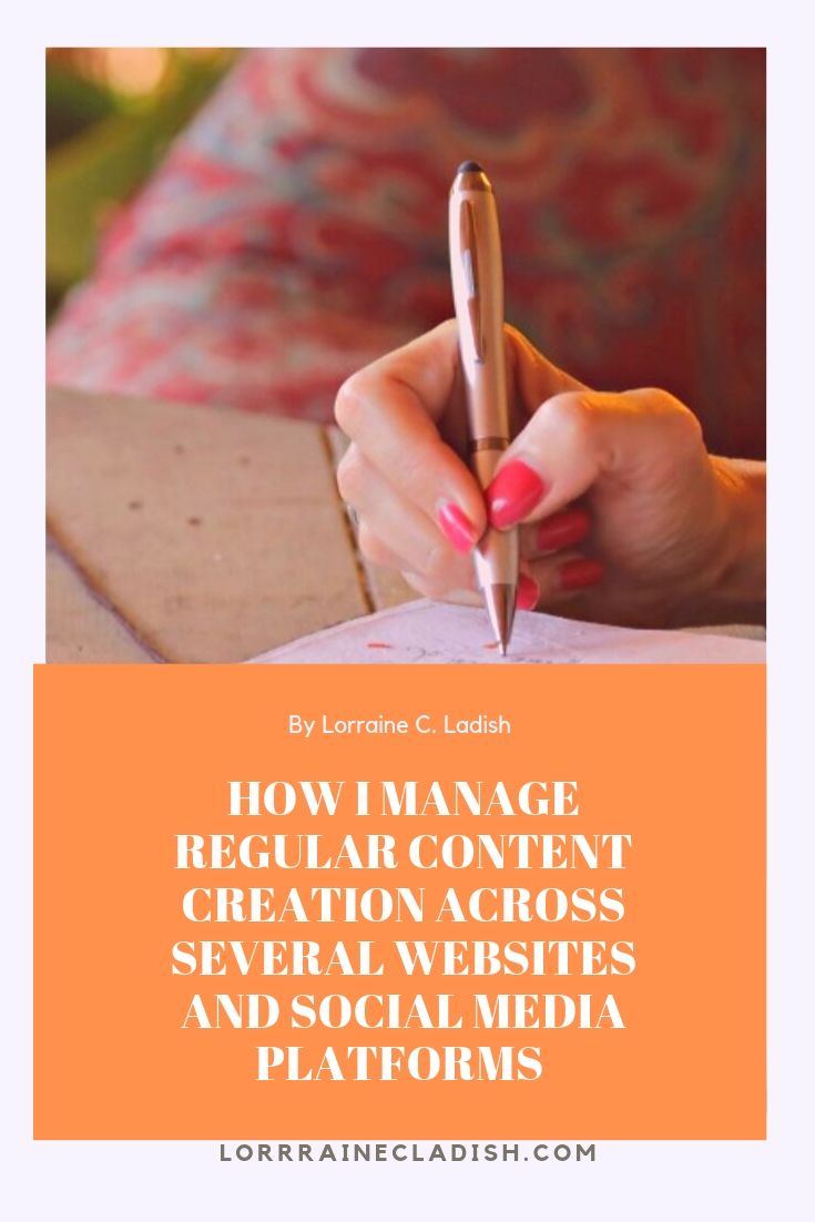 Being a content creator for more than one website or social media platform can be hard. Here is how I manage to put out content regularly without losing my mind. #contentcreator #blogging