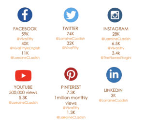 Lorraine C. Ladish social media reach